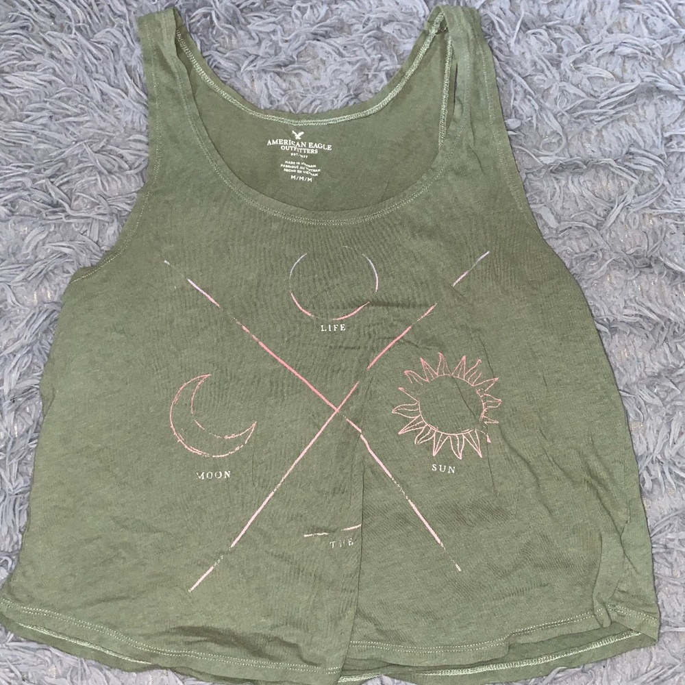 AE cropped tank